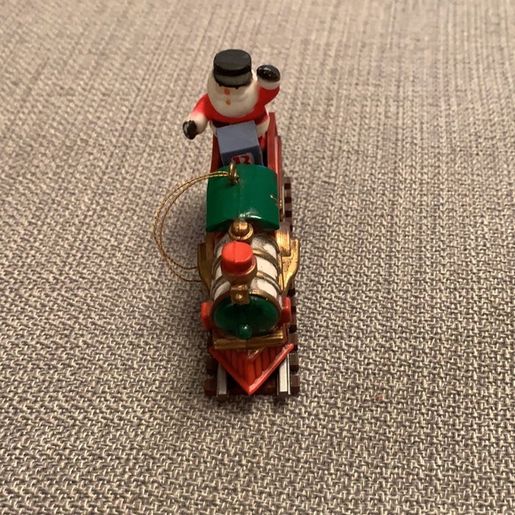 Train Ornament with Santa Claus Christmas Ornament - Picture 2 of 10